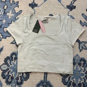 NWT Wild Fable Baby Blue Top